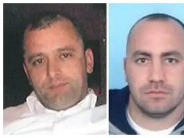 Fotografía facilitada por el Ministerio del Interior, de dos prófugos con vínculos en España. Fotografía facilitada por el Ministerio del Interior, de dos prófugos con vínculos en España.