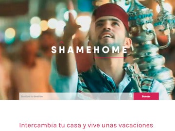 Shamehome, web de refugiados