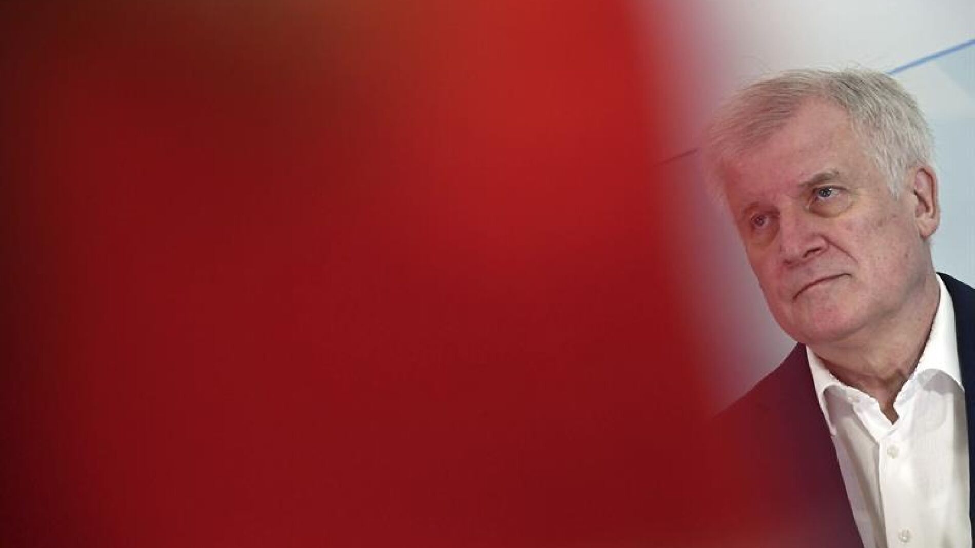  El primer ministro de Baviera, Horst Seehofer.