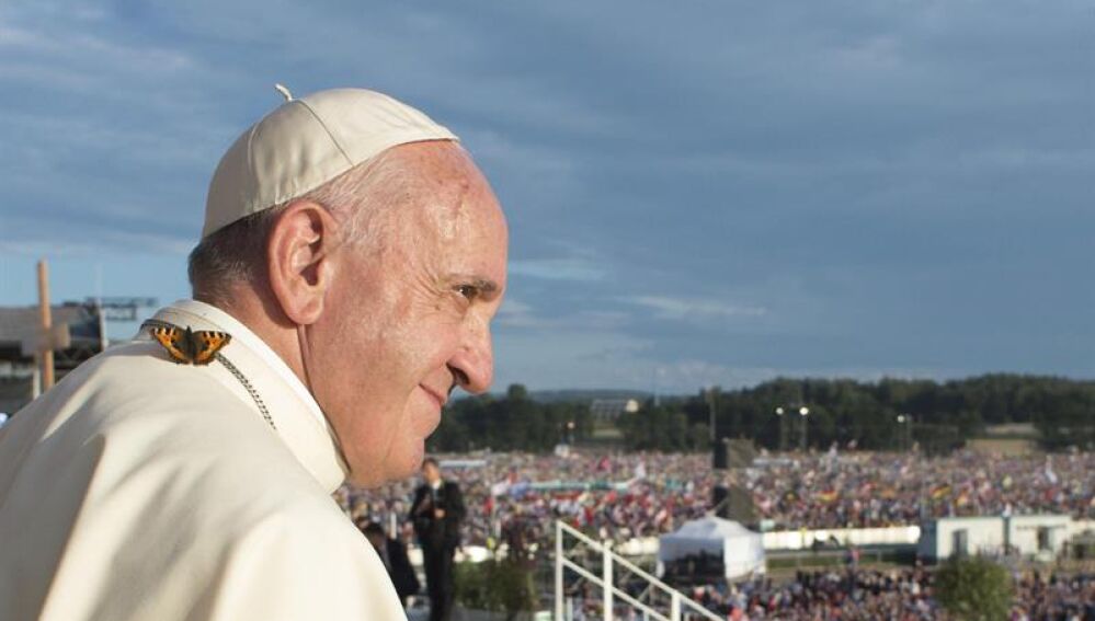 El papa Francisco en la JMJ en Cracovia.