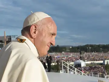 El papa Francisco en la JMJ en Cracovia celebrada en 2016 El papa Francisco en la JMJ en Cracovia celebrada en 2016