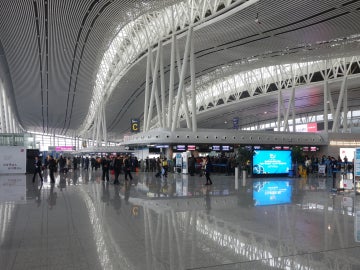  Terminal del aeropuerto de china de Changsha.