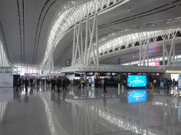 Terminal del aeropuerto de china de Changsha. Terminal del aeropuerto de china de Changsha.