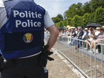 Policía belga en una imagen de archivo Policía belga en una imagen de archivo