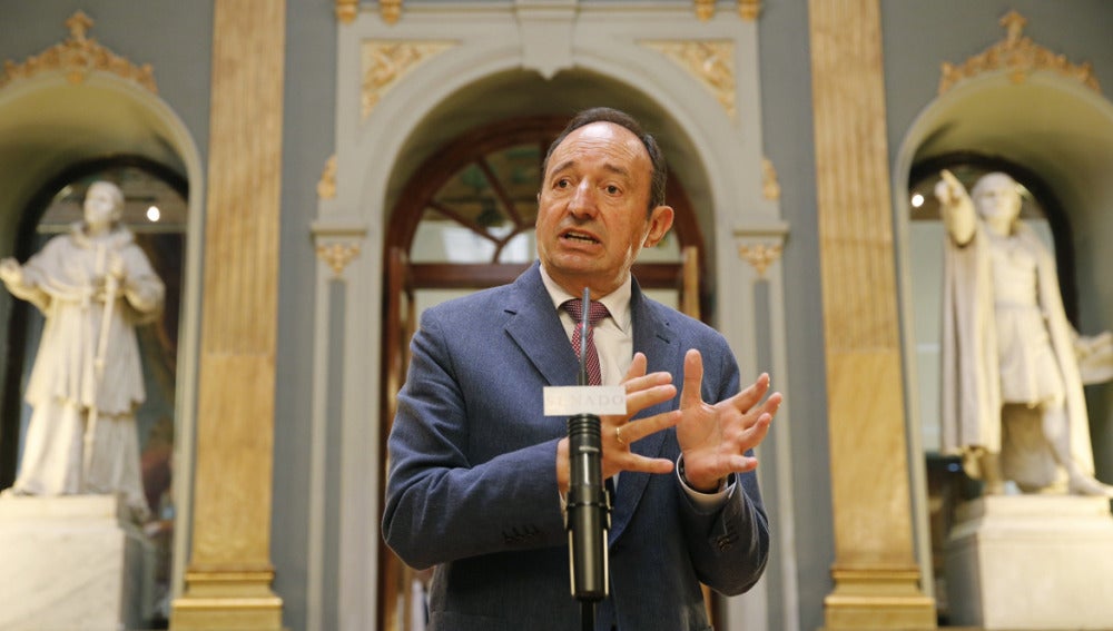 Pedro Sanz, presidente del PP de La Rioja