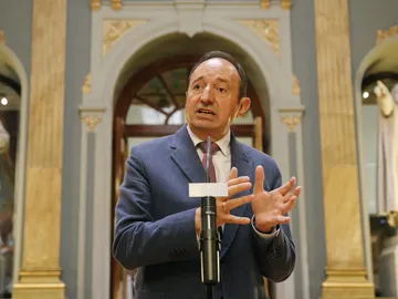 Pedro Sanz, presidente del PP de La Rioja Pedro Sanz, presidente del PP de La Rioja
