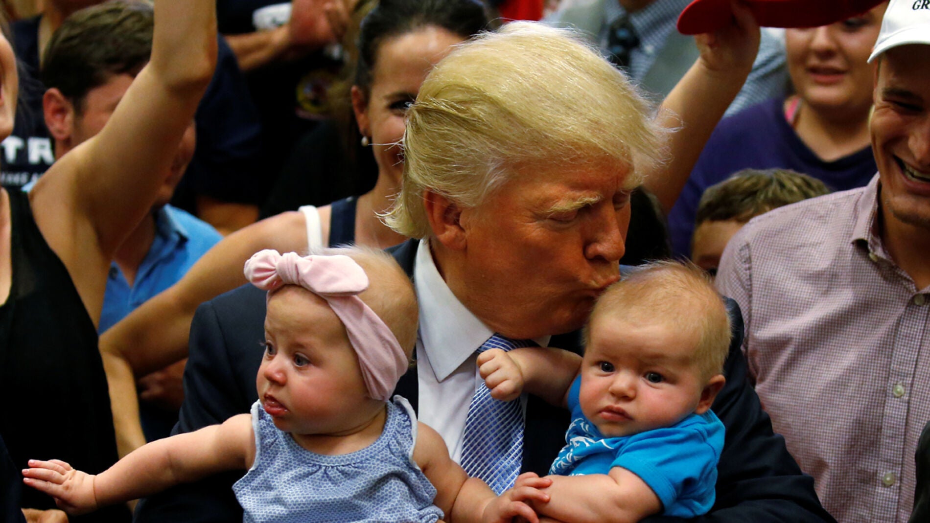Donald Trump en un acto en Colorado Springs