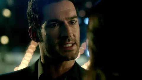 Lucifer discute con Maze Lucifer discute con Maze