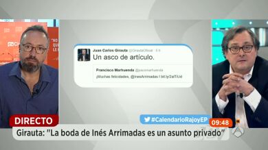 Marhuenda y Girauta protagonizan la polémica sobre la boda de Inés Arrimadas