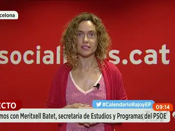 Meritxell Batet en Espejo Público Meritxell Batet en Espejo Público