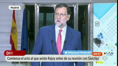 Rajoy tiende la mano a PSOE y Ciudadanos: 
