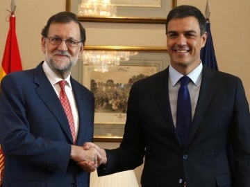 Mariano Rajoy y Pedro Sánchez