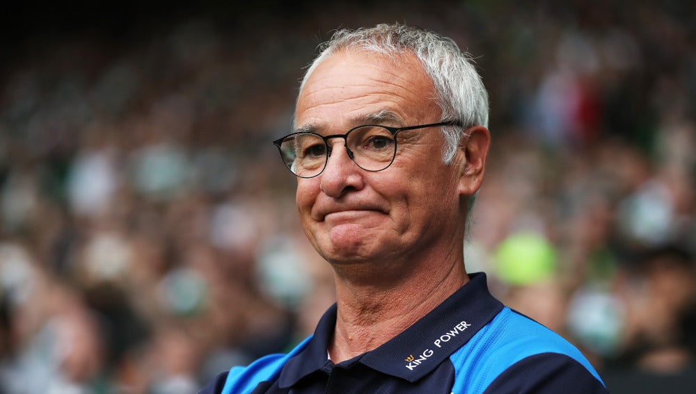 Claudio Ranieri, preparado para el partido de la Community Shield