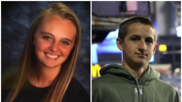 Michelle Carter y Conrad Roy III