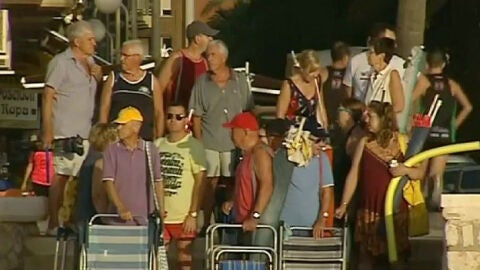 Veraneantes en Cullera