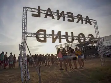 Imagen de archivo del Arenal Sound. Imagen de archivo del Arenal Sound.