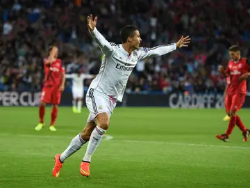 El Real Madrid se impuso frente al Sevilla en la Supercopa de Cardiff El Real Madrid se impuso frente al Sevilla en la Supercopa de Cardiff