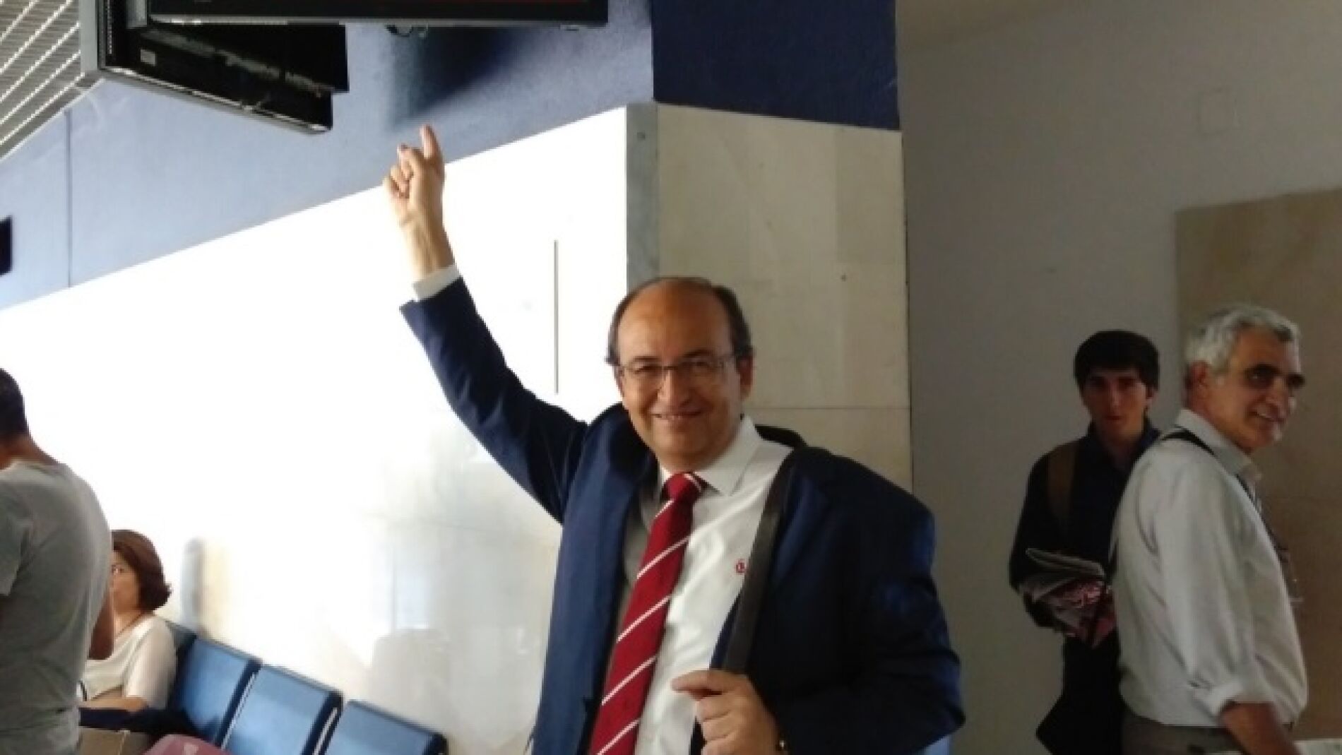 Pepe Castro, antes de partir rumbo a Noruega