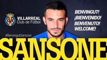 El Villarreal anuncia el fichaje de Sansone