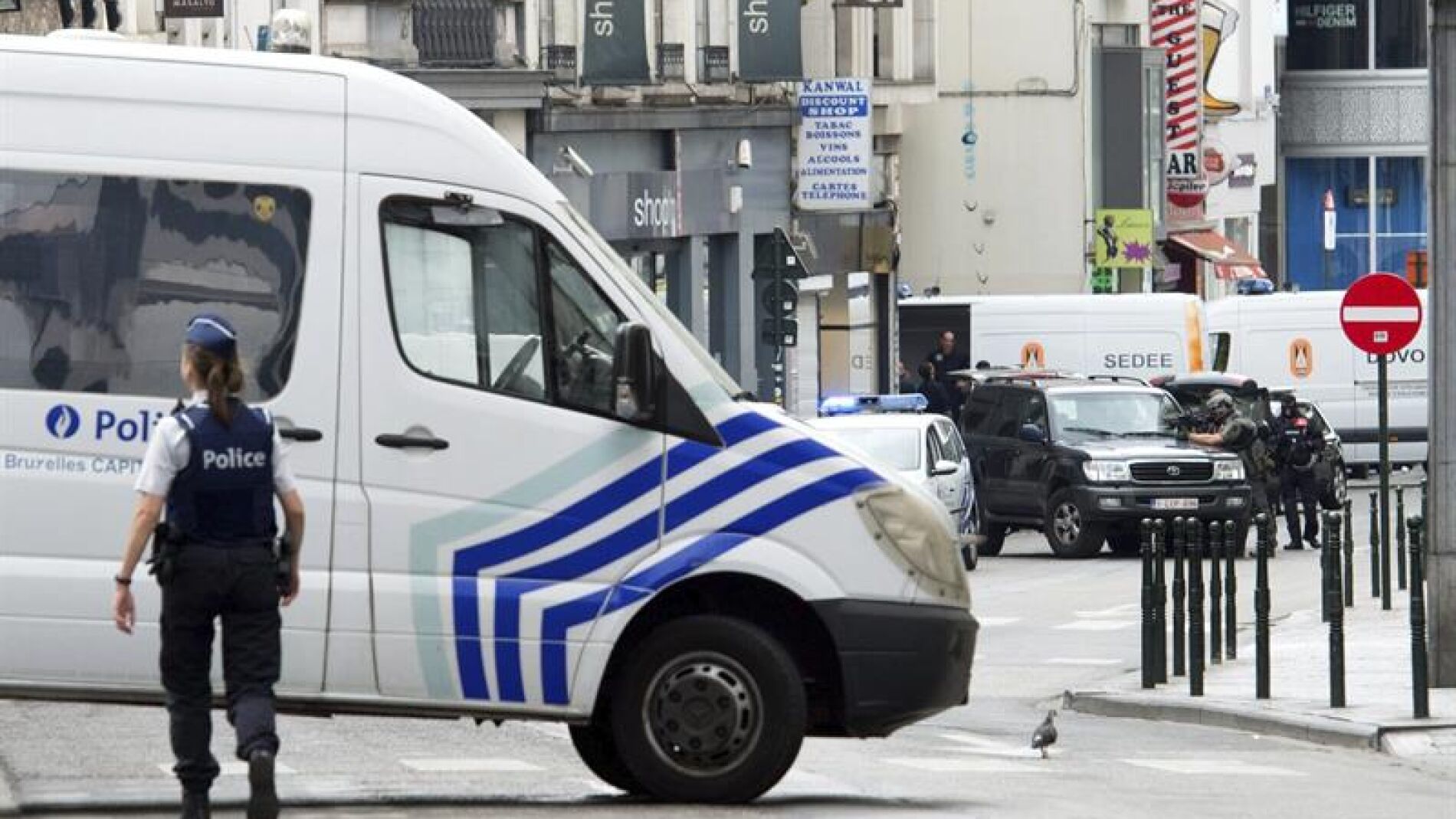 Polic&iacute;a belga