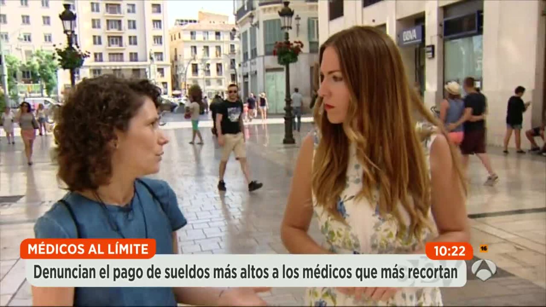 Extrabajadora del SAS