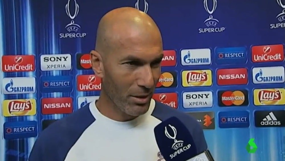 Zidane no se considera favorito ante el Sevilla