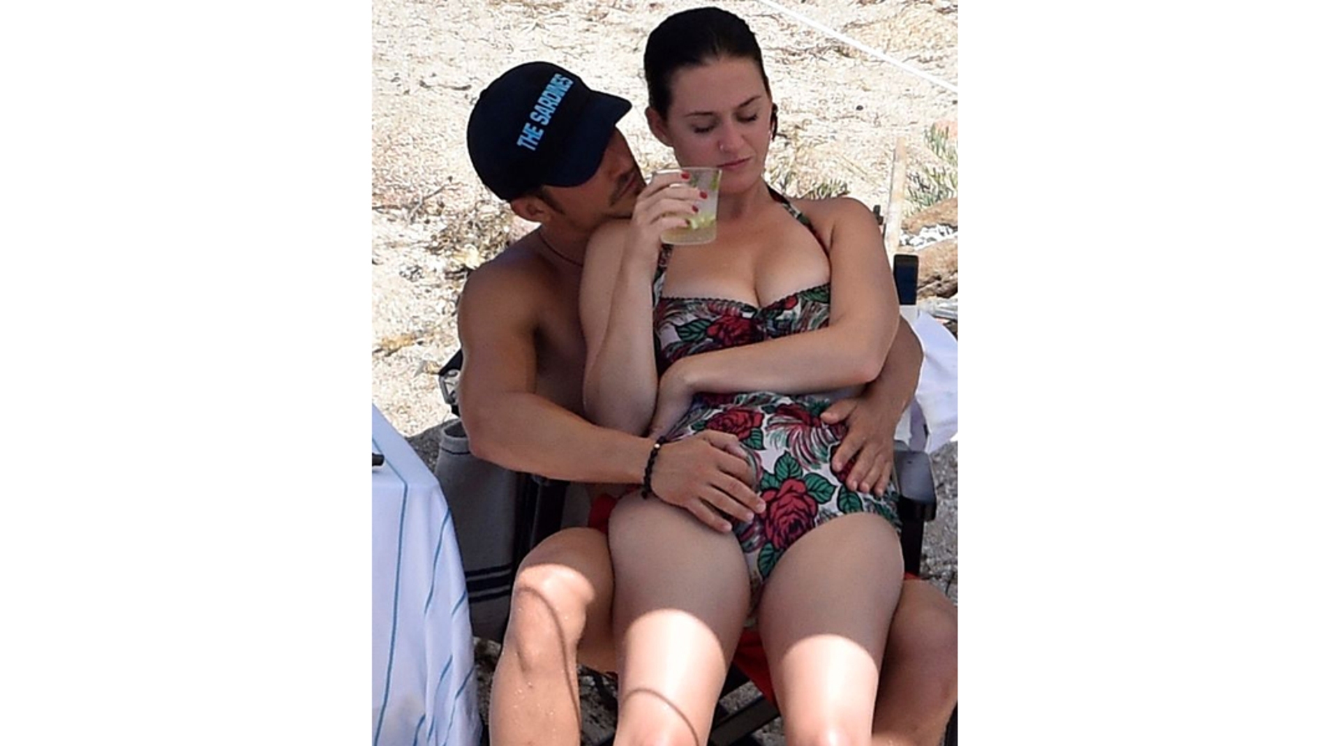 Katy Perry y Orlando Bloom disfrutan en Cerdeña
