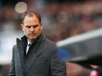 Frank de Boer, técnico del Inter de Milán Frank de Boer, técnico del Inter de Milán
