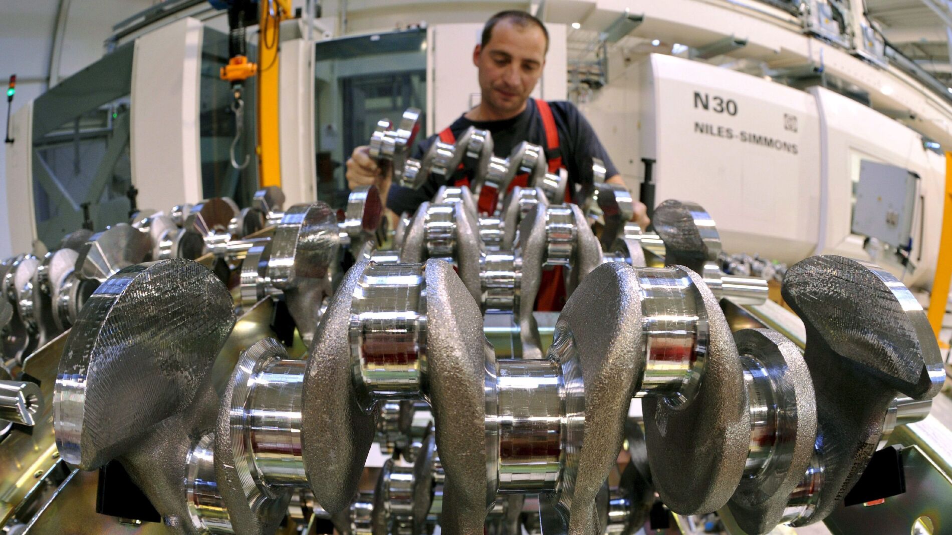 Imagen de un trabajador alem&aacute;n