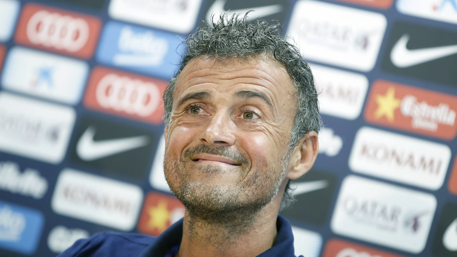Luis Enrique, en rueda de prensa Luis Enrique, en rueda de prensa