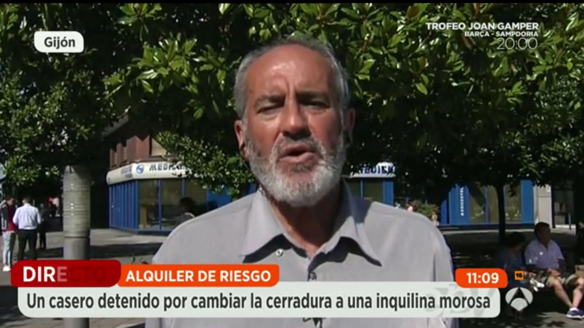 Andr&eacute;s, casero detenido