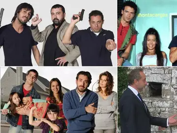Siete cabeceras de series de la década de los 2000 Siete cabeceras de series de la década de los 2000