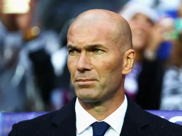 Zinedine Zidane, durante un partido con el Real Madrid Zinedine Zidane, durante un partido con el Real Madrid