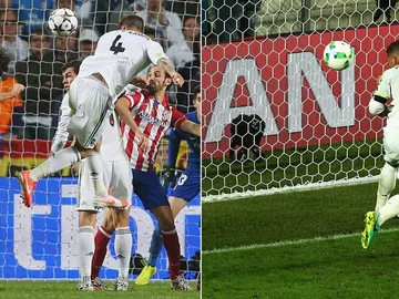 El gol de Ramos en Lisboa y el tanto del central en Noruega El gol de Ramos en Lisboa y el tanto del central en Noruega