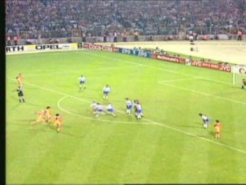 La primera Champions dek Barça contra la Sampdoria en 1992
