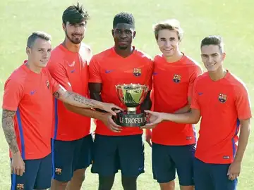 Las nuevas caras del Barcelona Las nuevas caras del Barcelona