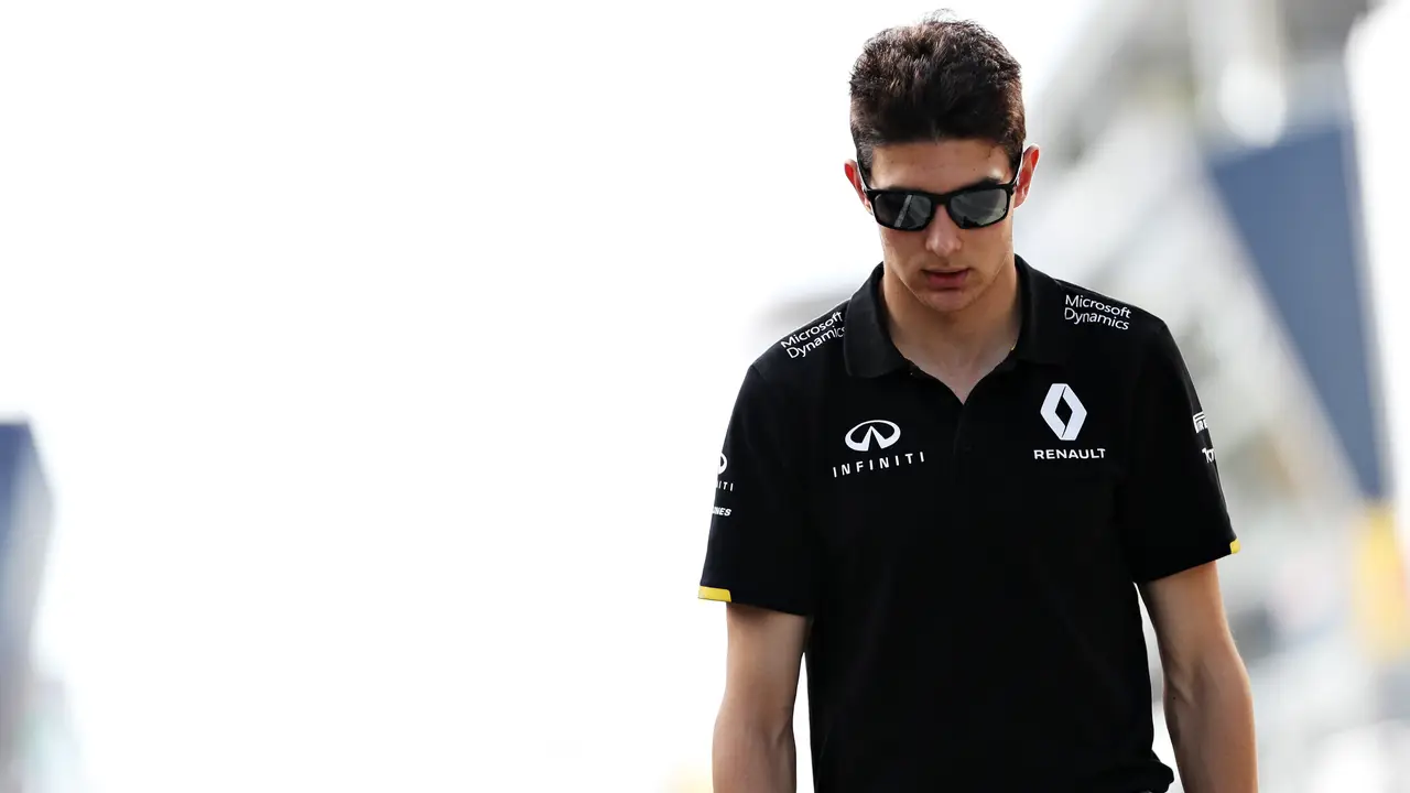 El piloto Esteban Ocon