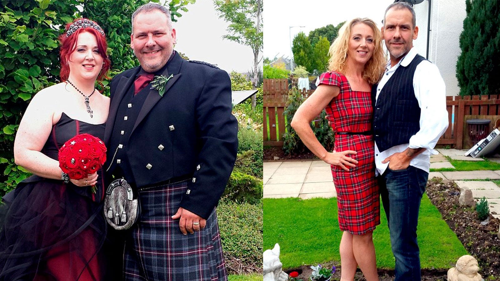 Una pareja adelgaza 96 kilos después de que a él le prohibieran conducir por su obesidad 