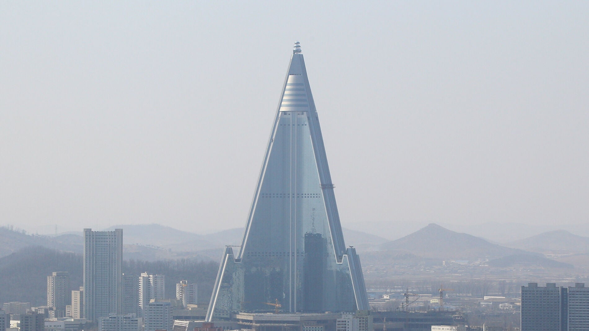 Complejo urban&iacute;stico de Pyongyang.