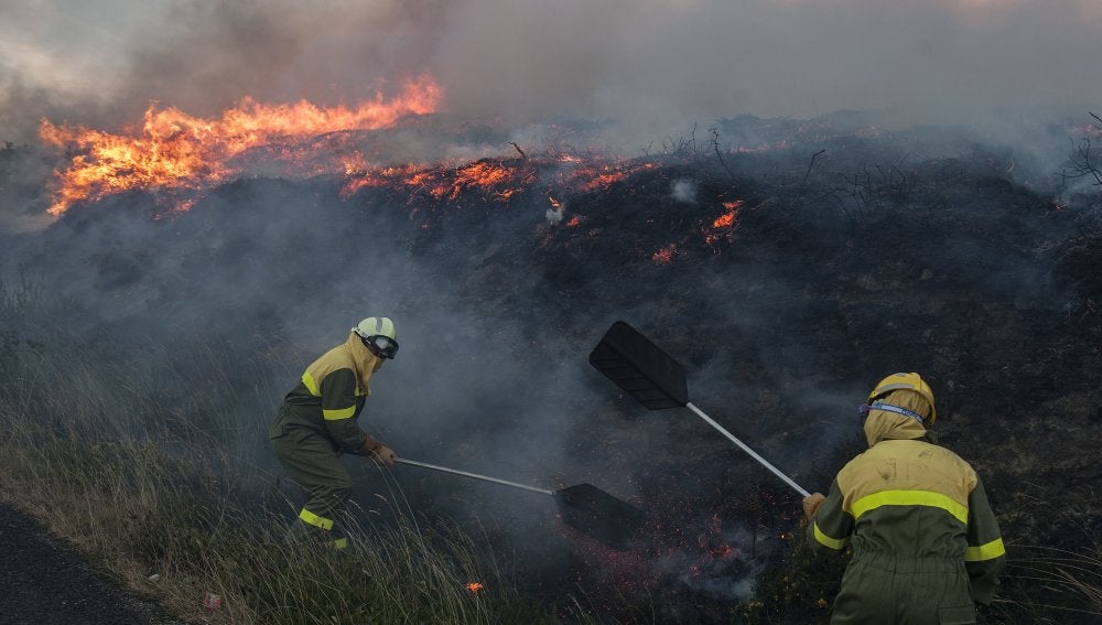 Incendio en Galicia