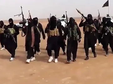 Un grupo de terroristas de Daesh Un grupo de terroristas de Daesh