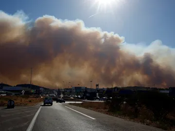 Incendios en Marsella Incendios en Marsella