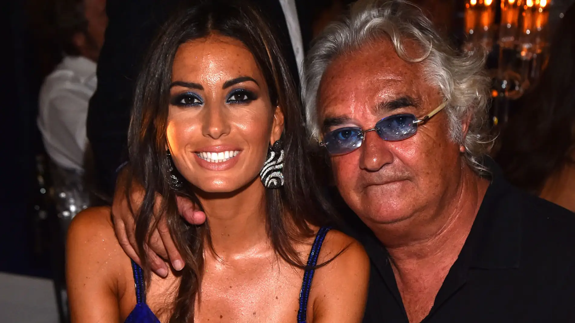 Elisabetta Gregoraci y Flavio Briatore