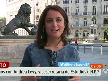 Andrea Levy en Espejo Público Andrea Levy en Espejo Público
