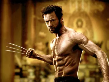 Hugh Jackman caracterizado como Lobezno Hugh Jackman caracterizado como Lobezno