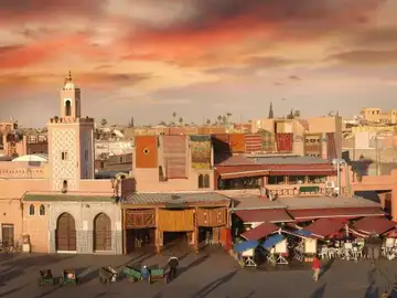 Ciudad de Marraquech. Ciudad de Marraquech.