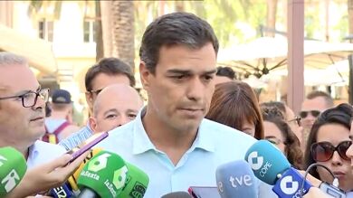 Pedro Sánchez insiste en que el PSOE votará 'no' a la investidura de Mariano Rajoy