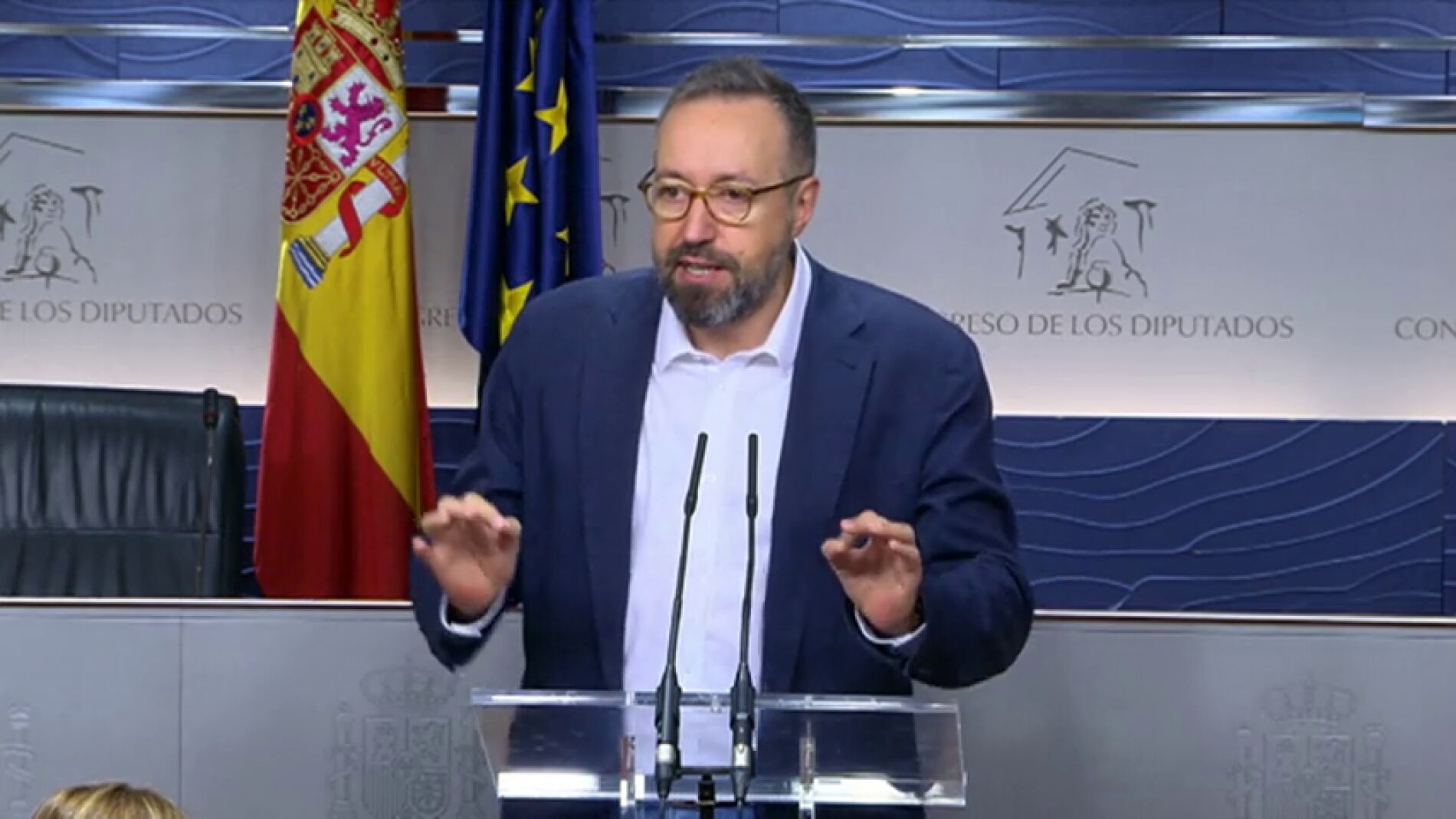 Frame 35.052932 de: Girauta: "Muchas de las cosas que vamos a llevar a esta negociaci&oacute;n est&aacute;n en el acuerdo de gobierno fallido con el PSOE"