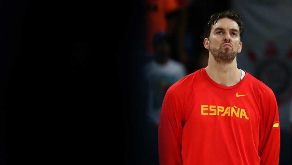 Pau Gasol, con España