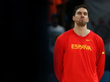 Pau Gasol, con España Pau Gasol, con España